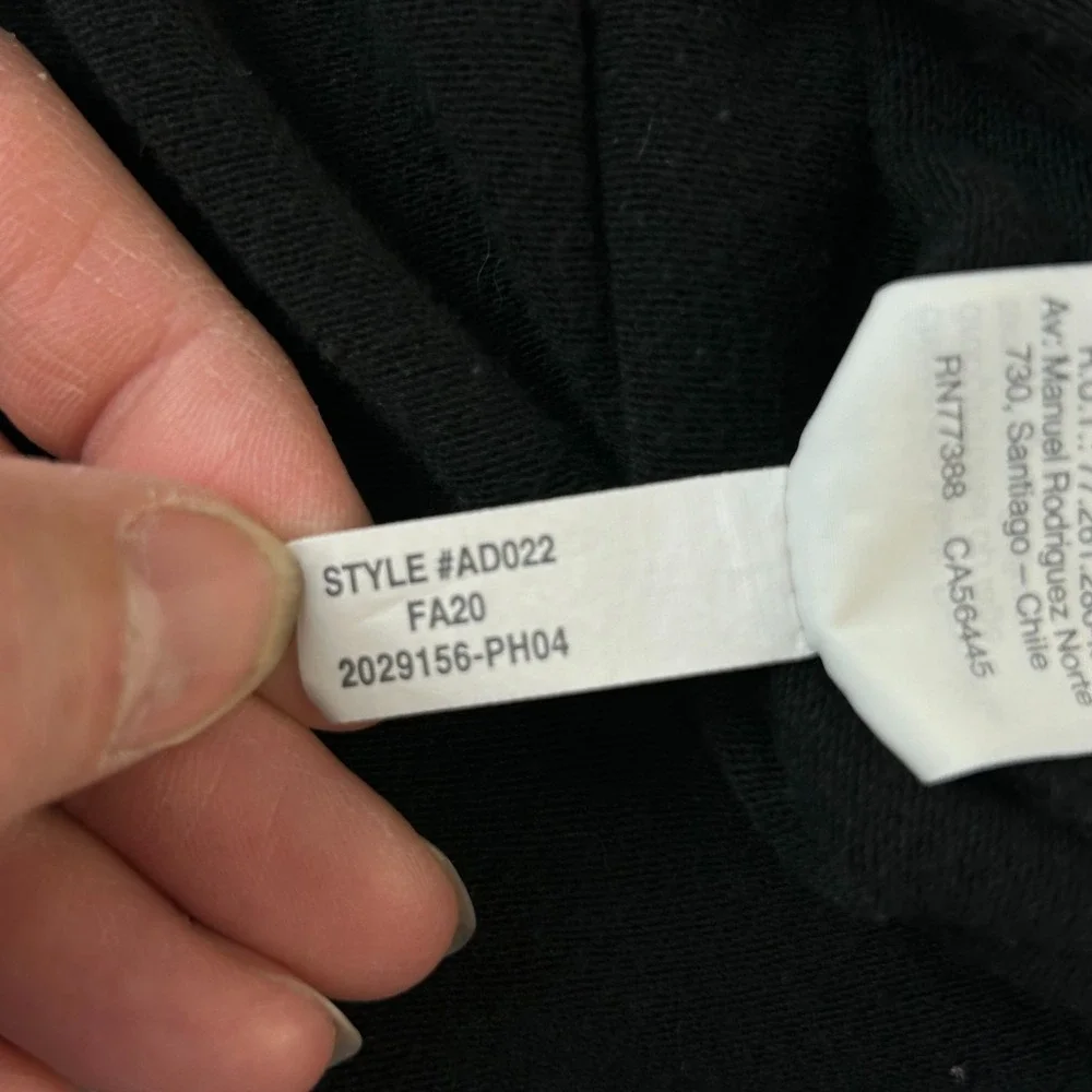 Madewell Bodysuit Womens‎ Medium Black Cotton Stretch Round Neck Short Sleeves